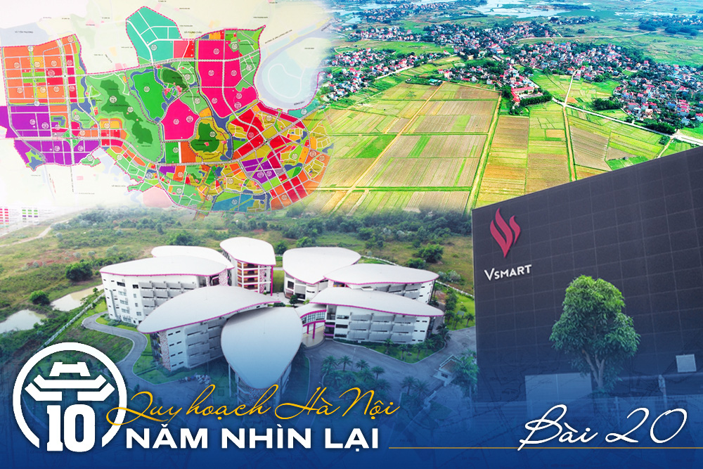 Bóng dáng doanh nghiệp lớn tại các đô thị vệ tinh Hà Nội