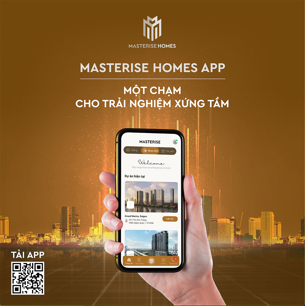 Masterise Homes App - Bước đi chiến lược của Masterise Homes trong thời kỳ mới