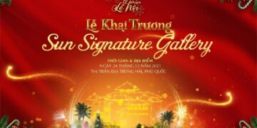 Sun Signature Gallery sẽ được khai trương đúng dịp Giáng Sinh tại Thị trấn Địa Trung Hải