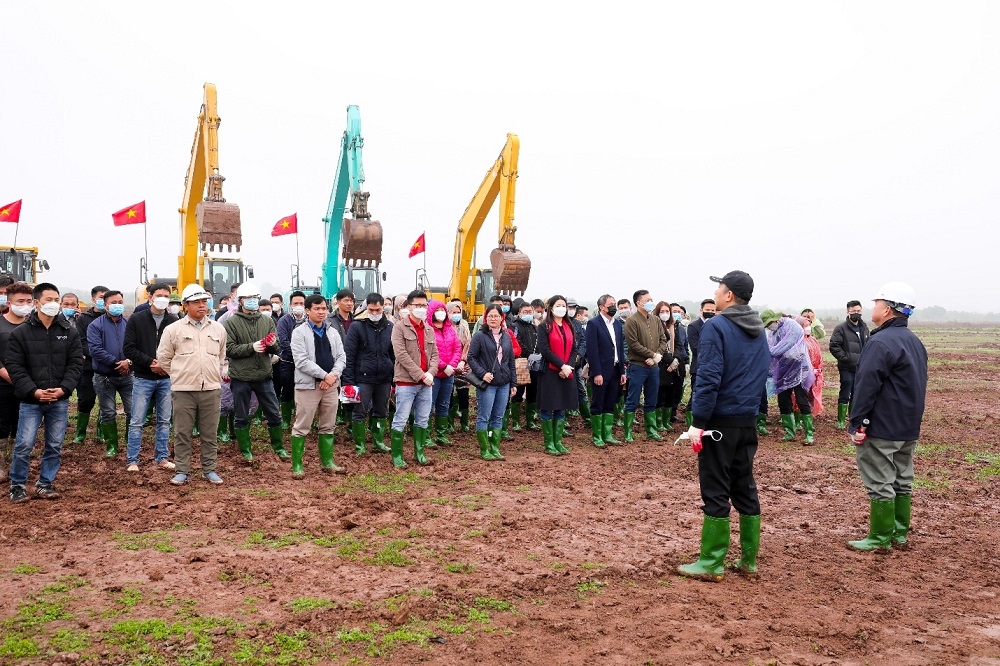 Khởi động tết trồng cây tại dự án Khu đô thị sinh thái Văn Giang