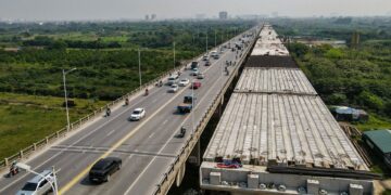 Cập nhật tiến độ dự án Cầu Vĩnh Tuy 2